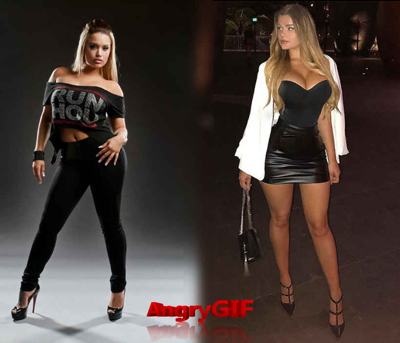 Model Jessica Kylie Rabbit VS Model Anastasiya Kvitko - AngryGIF