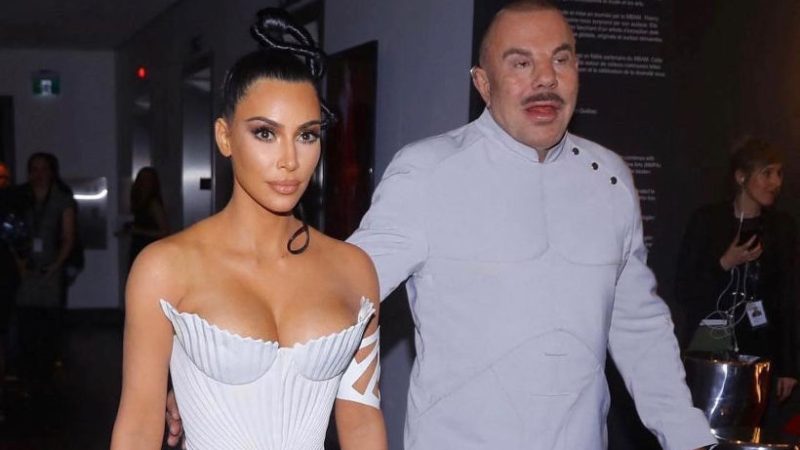 Kim Kardashian Reacts to Thierry Mugler's Death