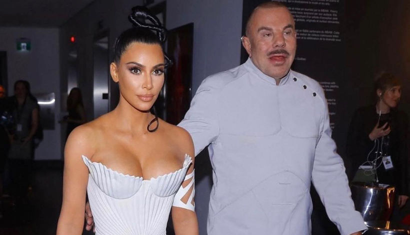 Kim Kardashian Reacts to Thierry Mugler’s Death.